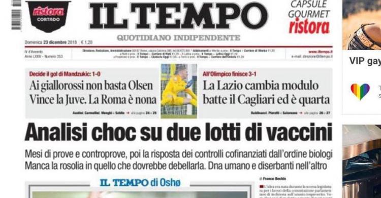 vaccini corvelva il tempo