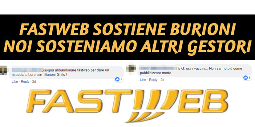 Il boicottaggio di Fastweb degli antivaccinisti (e dei complottisti) contro Burioni article-post