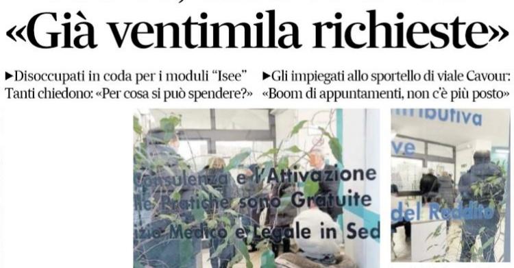 caf roma reddito di cittadinanza