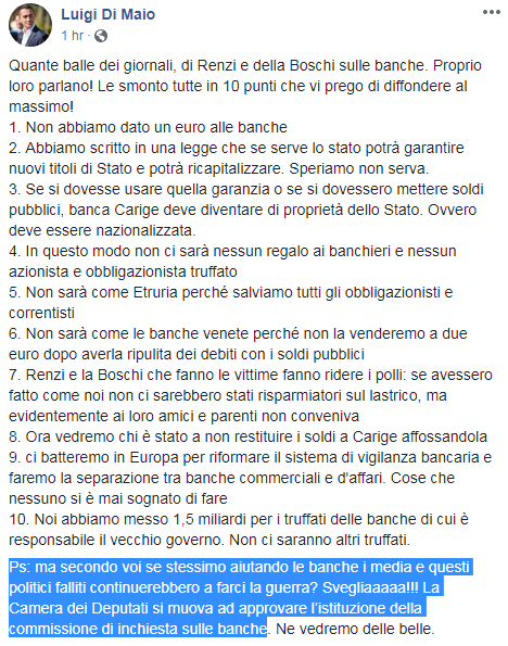 carige lega m5s governo conte salvataggio - 8