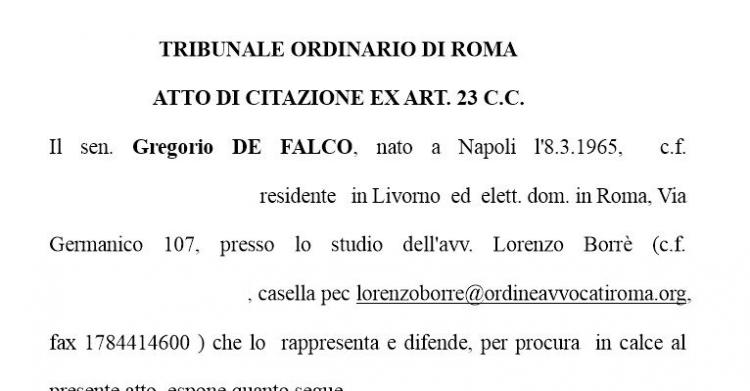 de falco espulsione m5s
