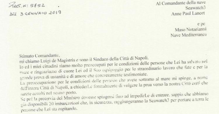 de magistris seawatch 2