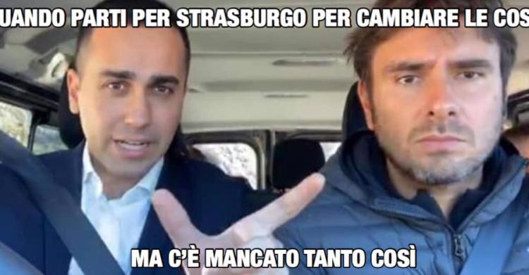 di maio di battista macchina strasburgo quota 41 - 5