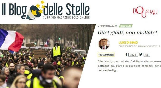 di maio gilet gialli