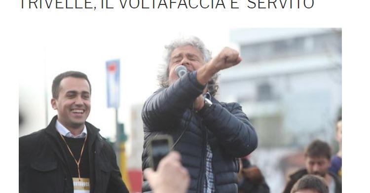 di maio trivelle trivellazioni