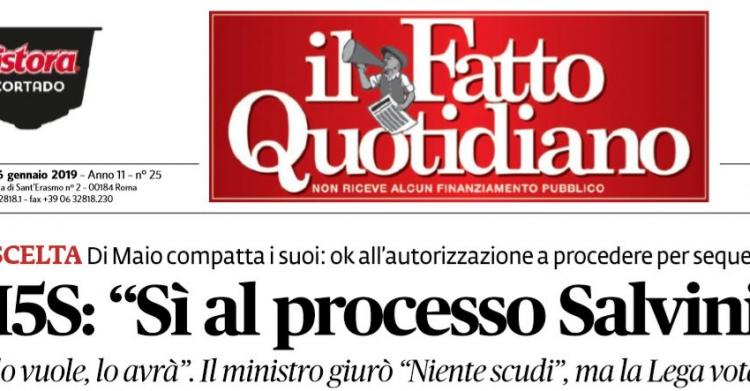 fatto m5s salvini