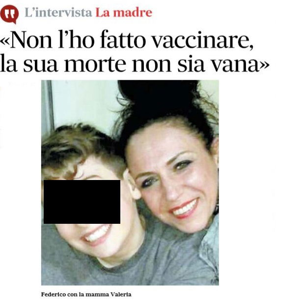 Federico, la morte per meningite e la madre che non l’ha fatto vaccinare article-post