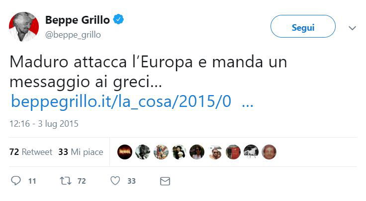 grillo maduro