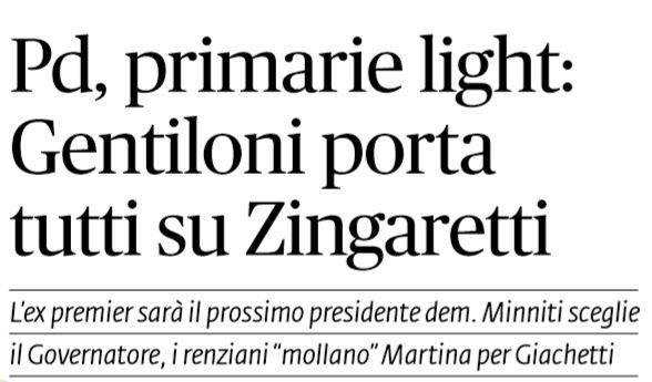 PD, la strategia di Gentiloni per isolare Renzi article-post