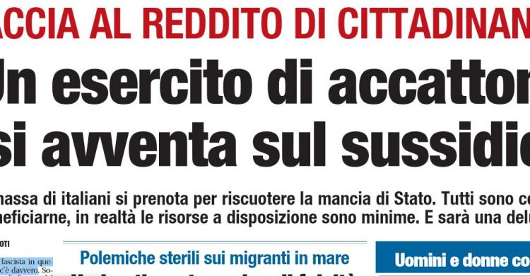 reddito accattoni