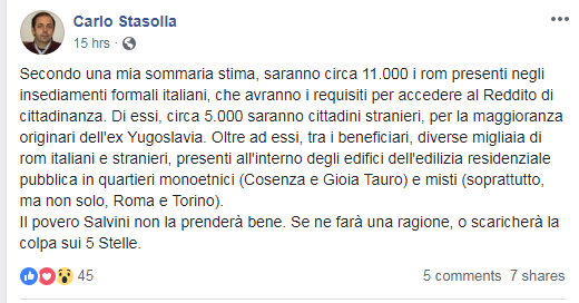 reddito cittadinanza rom stasolla - 1