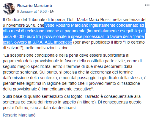 rosario marcianò arresto 40mila euro carcere - 2