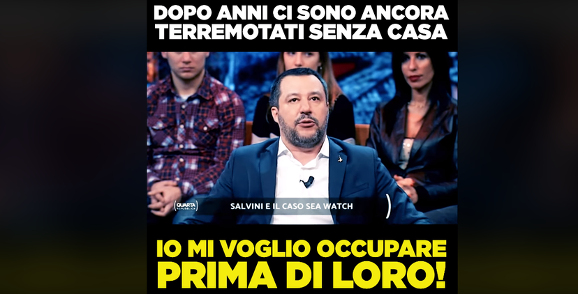 Cosa ha fatto davvero Salvini per i terremotati? article-post