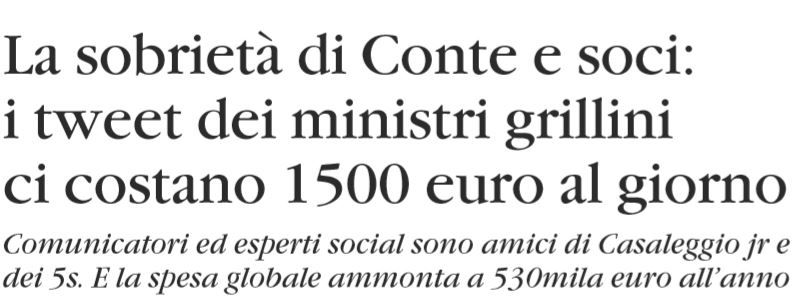 tweet m5s 1500 euro 2
