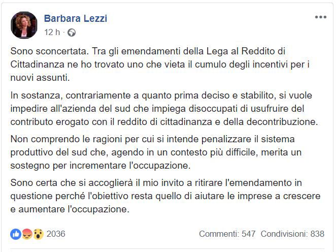Come la Lega vuole sabotare il reddito di cittadinanza article-post