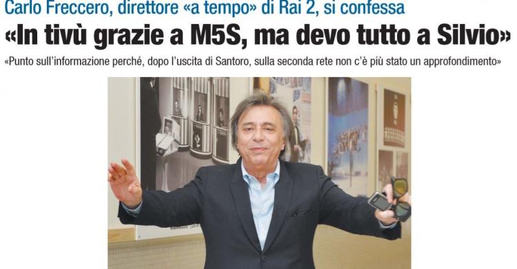 carlo freccero rai2 m5s