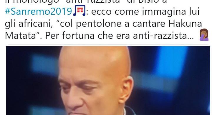 claudio bisio sanremo morisi