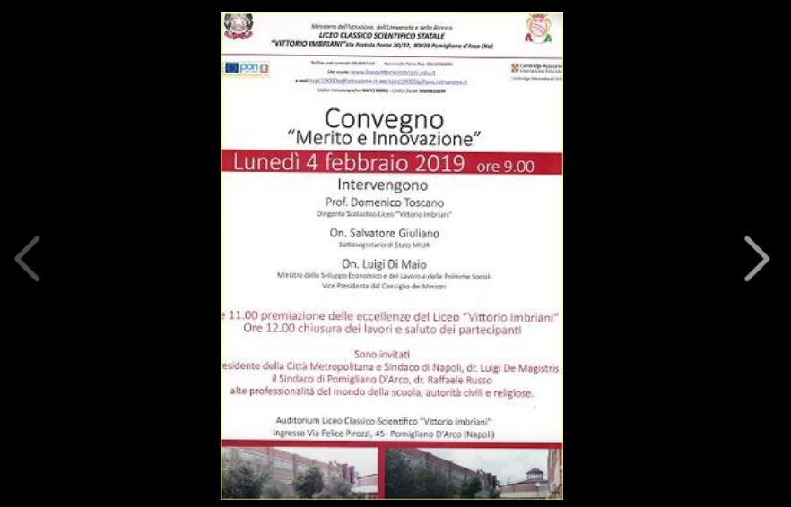 di maio contestazione liceo imbriani