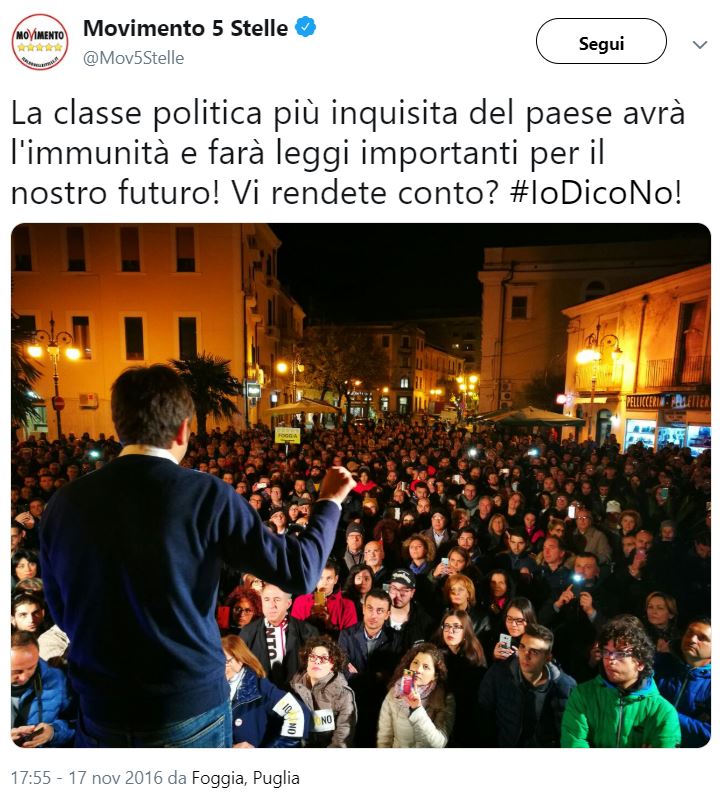 Jovanotte Un Raggio Di Sole Testo Vota la migliore dichiarazione del M5S contro l'immunità poi regalata a