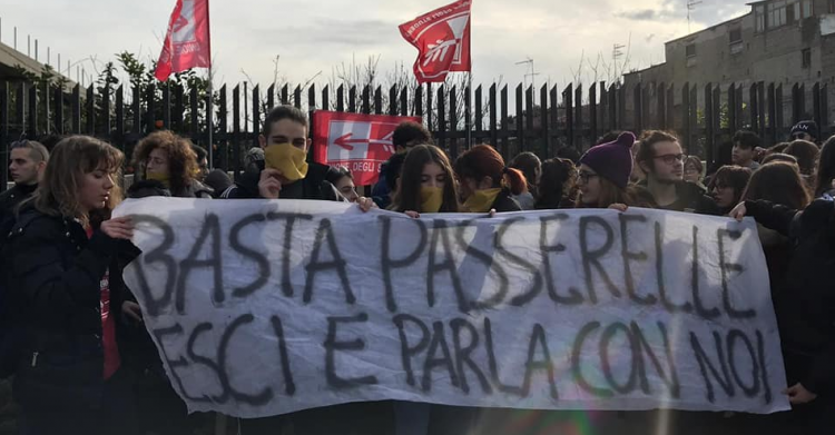 di maio liceo pomigliano studenti polizia - 3