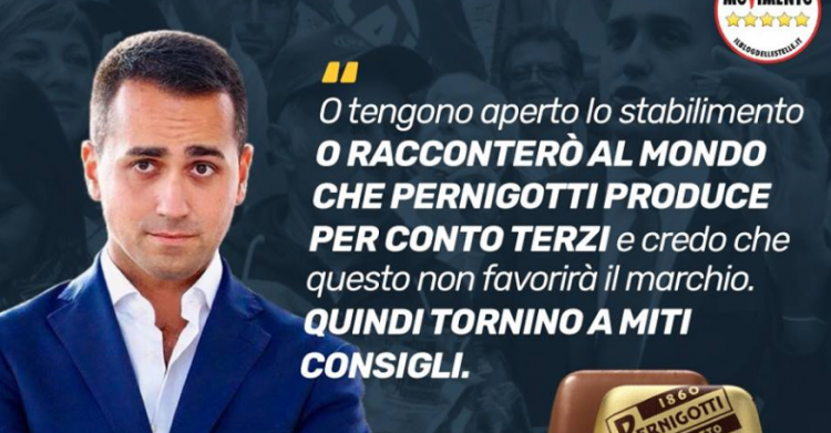 pernigotti di maio