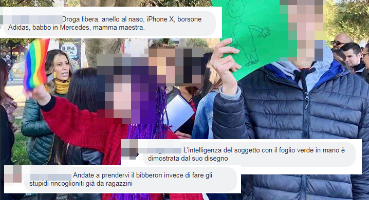 salvini gogna ragazzini contestazioni sardegna - 15