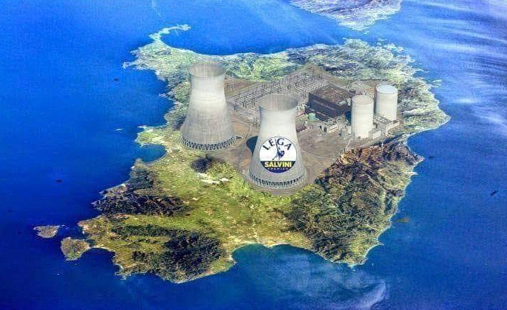 salvini lega centrale nucleare sardegna - 1