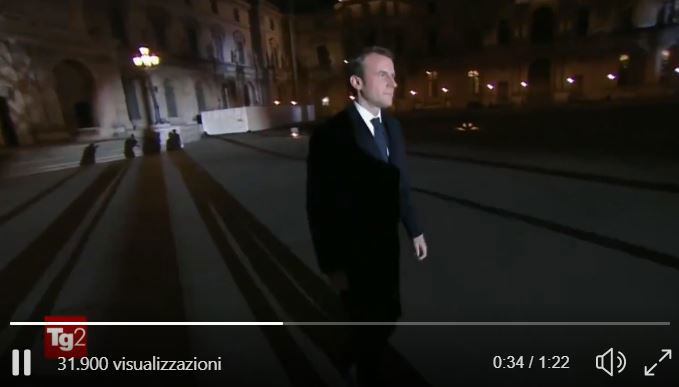 Il servizio del Tg2 che dichiara guerra alla Francia article-post
