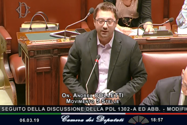 Andrea Colletti: il deputato M5S che spiega che le leggi devono essere vaghe preview