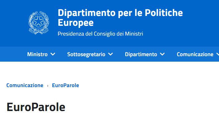 Europarole: il sito del ministero che difende l’italico idioma dalle ingerenze straniere article-post