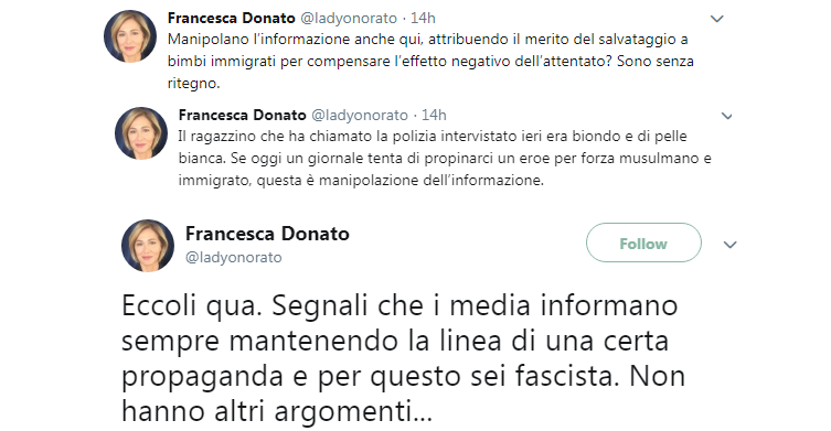 Francesca Donato, la sovranista che ha scoperto il complotto immigrazionista dei bambini eroi article-post
