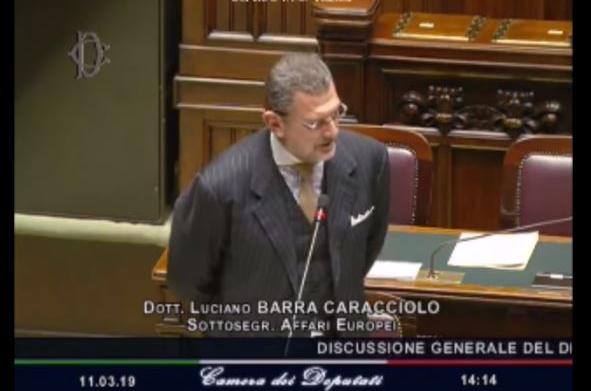 luciano barra caracciolo sottosegratario video