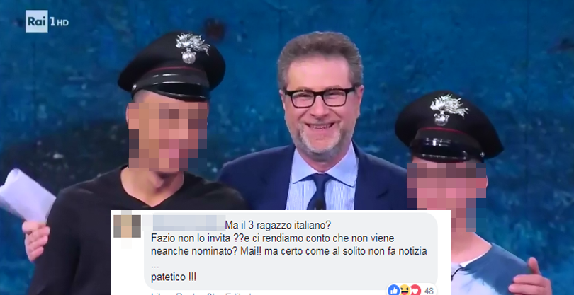 I sovranisti contro la “propaganda immigrazionista” di Ramy e Adam da Fabio Fazio article-post
