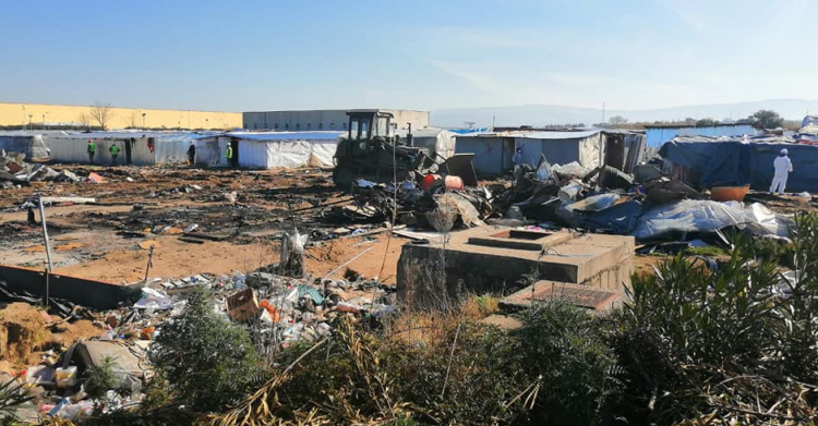 salvini ruspe san ferdinando tendopoli sgombero - 4