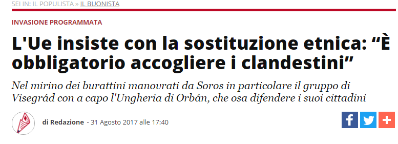 tarrant salvini meloni sovranisti sostituzione etnica - 7