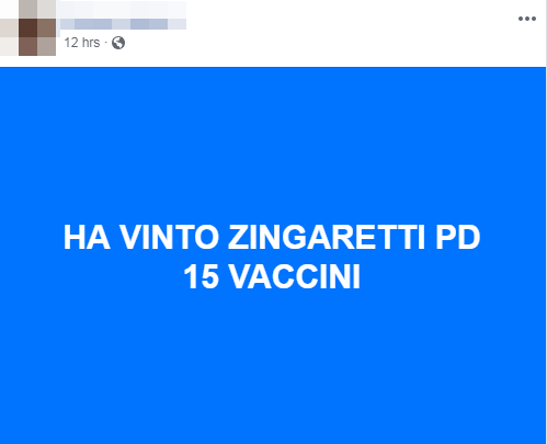 Come hanno preso i free vax la vittoria “mr quindici vaccini” alle primarie PD article-post