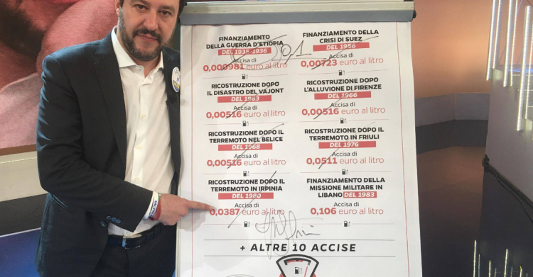 aumento accise def salvini promesse - 1