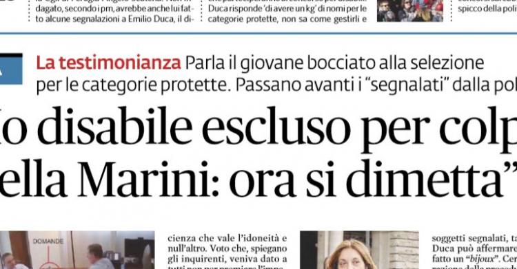 catiuscia marini intercettazione