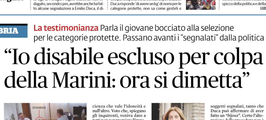Umbria, l’intercettazione delle pressioni di Catiuscia Marini article-post