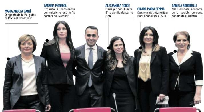 di maio capilista donne m5s 3