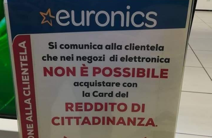 euronics reddito di cittadinanza - 2