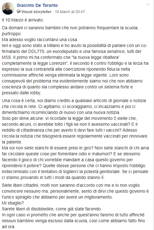 giacinto de taranto vaccini rousseau europarlamentarie espulsione - 10