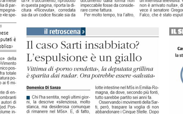 Giulia Sarti, il caso è ancora un giallo article-post