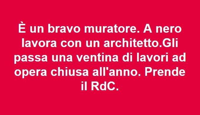 lavoro nero reddito di cittadinanza 1