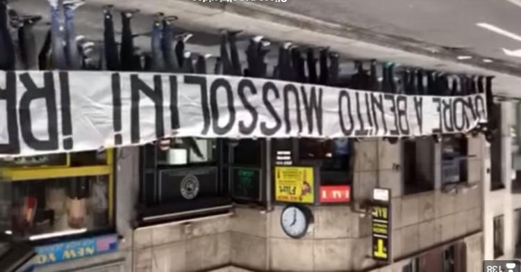 mussolini camerata presente milano