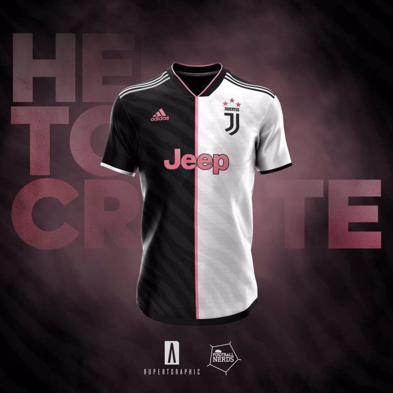 La nuova maglia della Juventus