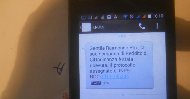 raimondo etro brigatista reddito di cittadinanza