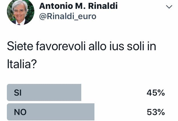 Antonio Maria Rinaldi, il sovranista che ha qualche problema con la democrazia su Twitter article-post