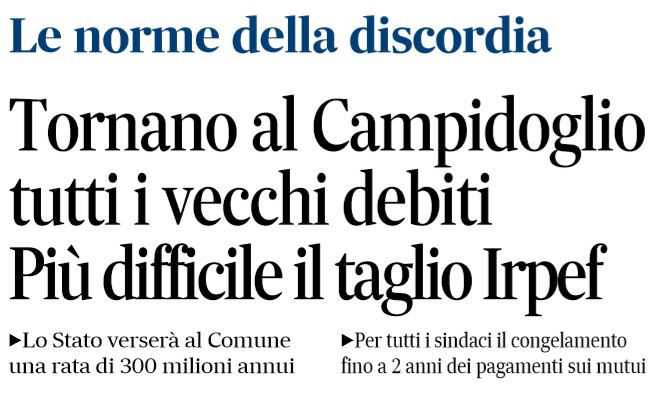 Come cambia il Salva-Roma article-post