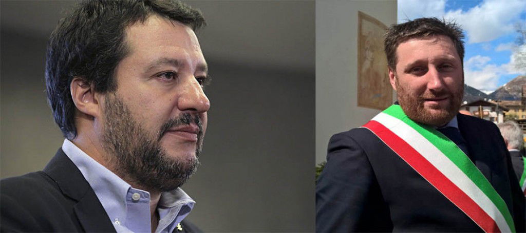 Matteo Salvini e il sindaco di Trento indagato article-post
